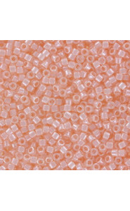 Miyuki delica Beads 11/0 - Transparent pale peach luster DB-1479 